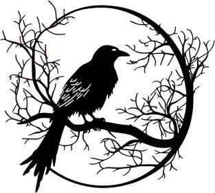 APLUSH Bird on The Branch Metal Wall Art Decor,Farmhouse Hanging Decor Sculpture Crafts for Home Bedroom Living Room Bathroom Kitchen Wall Decora